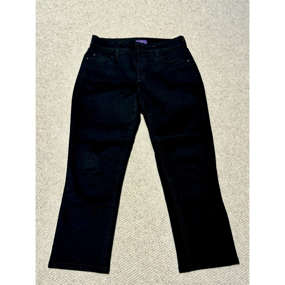 NYDJ Black Cropped Slimming JEANS